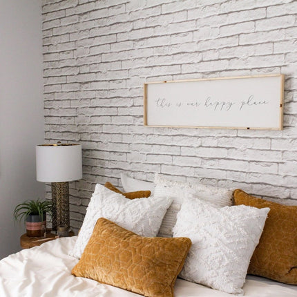 This Is Our Happy Place Wood Sign