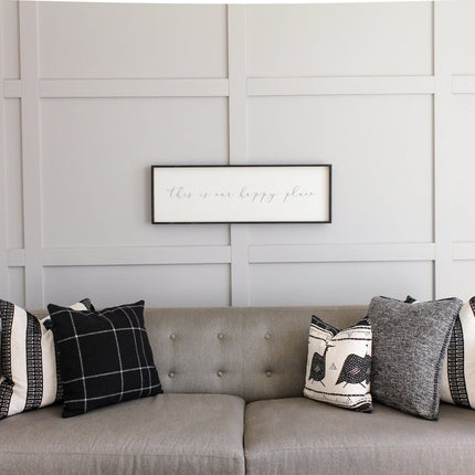 This Is Our Happy Place Wood Sign