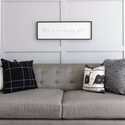 This Is Our Happy Place Wood Sign