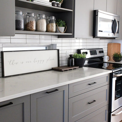 This Is Our Happy Place Wood Sign