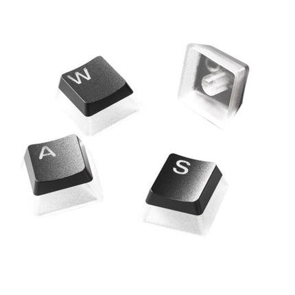 Ensemble de touches mécaniques à tige PrismCaps MX de SteelSeries - Noir