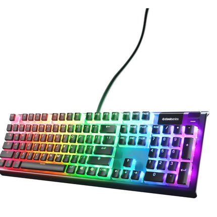 Ensemble de touches mécaniques à tige PrismCaps MX de SteelSeries - Noir