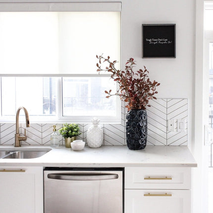 Tough Times Don't Last Tough People Do Wood Sign