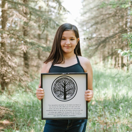 Tree of Life Wood Sign