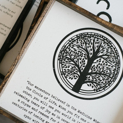 Tree of Life Wood Sign