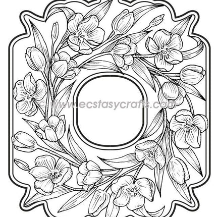 Sue Wilson - Wild Tulips Pre Cut Rubber Stamp