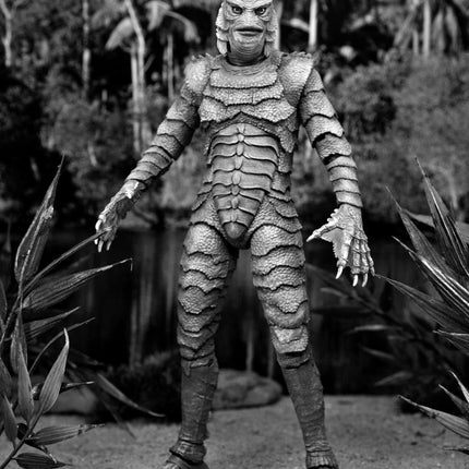 Universal Monsters -  Ultimate Creature from the Black Lagoon Figure - B&W