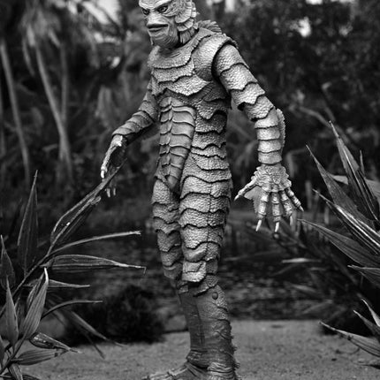 Universal Monsters -  Ultimate Creature from the Black Lagoon Figure - B&W
