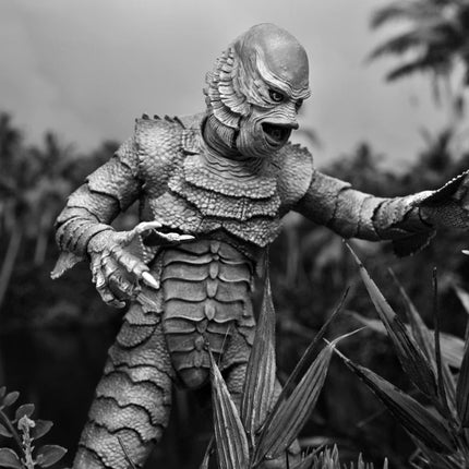 Universal Monsters -  Ultimate Creature from the Black Lagoon Figure - B&W