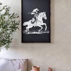 Dark Walnut / Black / 24