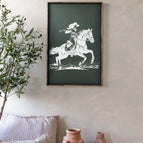 Dark Walnut / Forest Green / 24