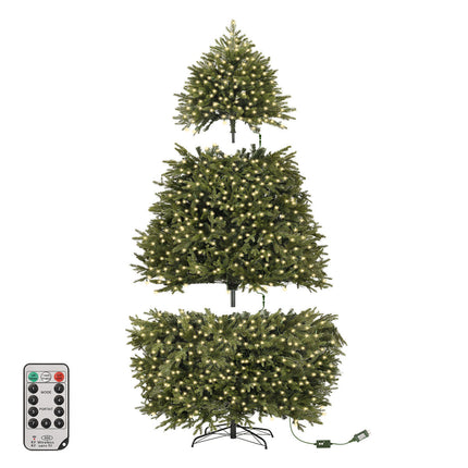 Artiplanto Oscar Most Realistic Artificial Fir Pre-Lit Christmas Tree 7.5'