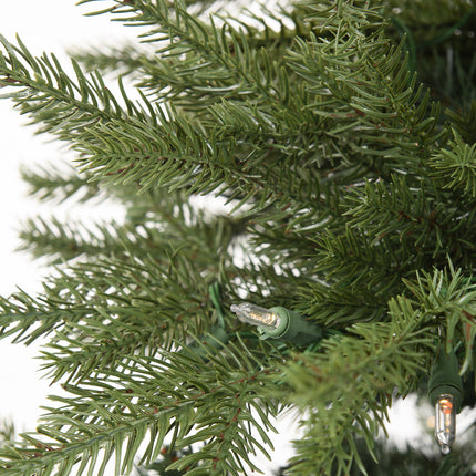 Artiplanto Oscar Most Realistic Artificial Fir Pre-Lit Christmas Tree 7.5'