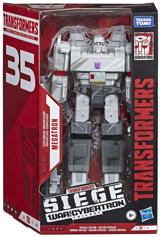 Transformers Generations Siege: War for Cybertron Trilogy Megatron Exclusive Voyager Action Figure WFC-S66 [Classic Animation]