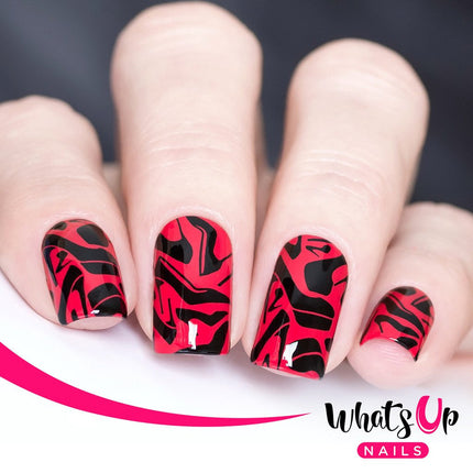 Whats Up  - A La Mode Stamping Plate
