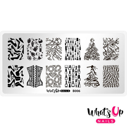 Whats Up  - A La Mode Stamping Plate