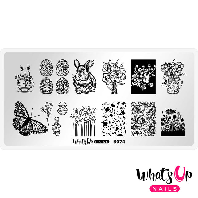 Whats Up - A Flower a Day Stamping Plate
