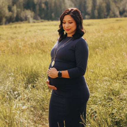 Taryn 3/4 Sleeve Maternity and Nursing Dress