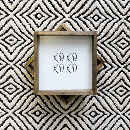 XOXO Wood Sign
